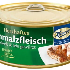 Carne grasa de porc condimentata fin, 300g Keunecke