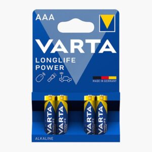Baterie Alcalina Varta AAA LR03 Set 4 Bucati