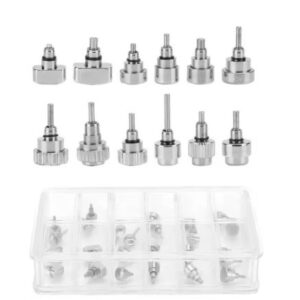 Set Profesional 24 Butoane Presiune (Pushere) – Oțel Inoxidabil, 12 Tipuri