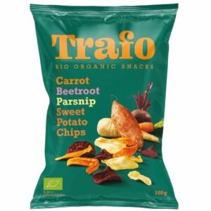 Chipsuri bio de legume, 100g Trafo