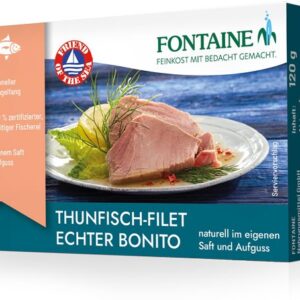 File de ton, in suc propriu, Bonito 120g Fontaine