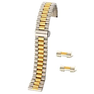 Bratara ceas bicolora 14mm 16mm 18mm 19mm 20mm 21mm 22mm 23mm 24mm WZ1454