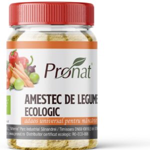 Amestec de legume bio adaos universal pentru mancaruri, 180g Pronat