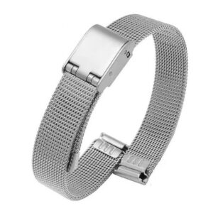 Bratara milaneza ARGINTIE de ceas 6mm 8mm 10mm WZ602