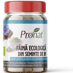Faina bio din seminte de in, 150g Pronat