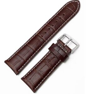 Curea Ceas Piele Maro / Negru 18 mm 20 mm 22 mm WZ529