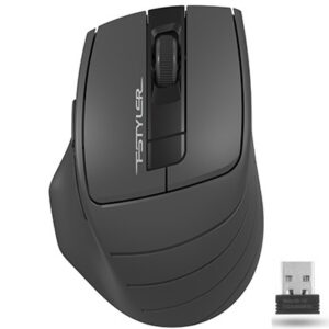 MOUSE A4tech, gaming, wireless, 2.4GHz, optic, 2000 dpi, butoane/scroll 6/1, buton selectare viteza, negru / gri, "FG30 Grey" (timbru verde 0.18 lei)
