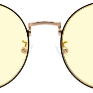 Ochelari protectie Monitor Gunnar Ellipse Black/Gold Amber