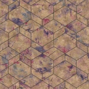 Tapet superlavabil Rasch model geometric 3D cod 649611