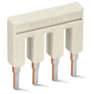 Set 25 bucati jumperi 4 poli blocuri terminale Wago 2002-404