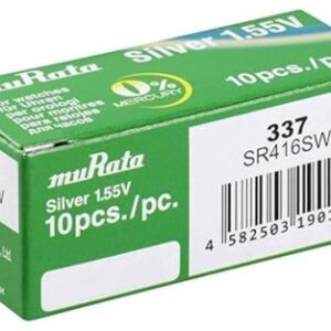 Pachet 10 baterii pentru ceas - Murata SR416SW - 337