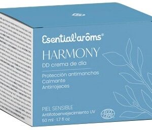 Crema bio hidratanta de zi pentru piele sensibila, Harmony 50ml Esentialaroms