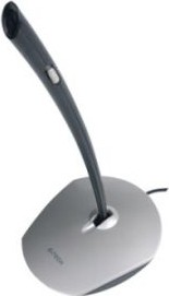 MICROFON A4TECH desk, with on/off mute button, neck adjustable, black, "MI-10"