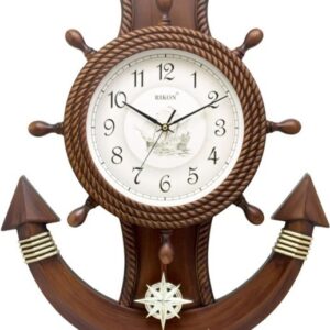 Ceas de Perete cu Pendul Rikon 4651 In Formă De Ancoră