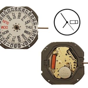 Miyota 1S02 – Mecanism Quartz 3 indicatori cu Zi & Dată