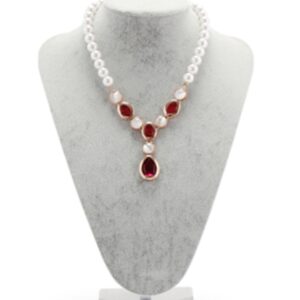 Bust expunere bijuterii gri catifea mare 24m WZ5500