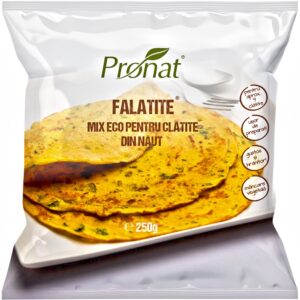 Falatite® Mix bio din faina de naut cu condimente pentru clatite, 250g Pronat