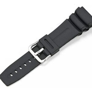 Curea din cauciuc (resin) Casio MD-310 / MD-752 / MDA-100 / MW-105 / MWA-50Q / SHW-100 — sport, rezistentă la apă, 22mm  WZ1020