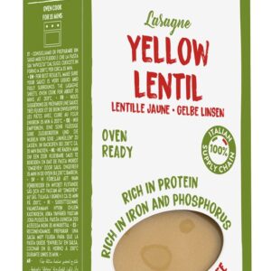 Lasagna bio din linte galbena, 250g Felicia