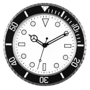 Ceas de perete „Submariner Style” – design elegant, 35 cm
