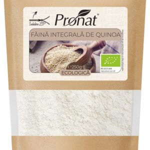 Faina integrala bio de quinoa, 250g Pronat