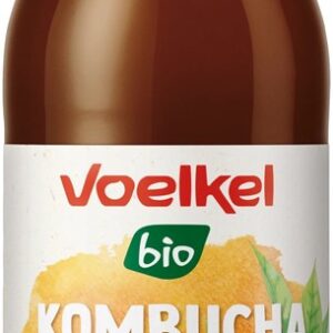 Bautura bio kombucha cu visine si menta, 330ml Voelkel