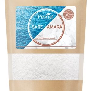 Sare Epson Sare amara (sulfat de magneziu), 500g Pronat