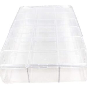 Cutie Material Acrilic Transparent 18 Spații WZ2381