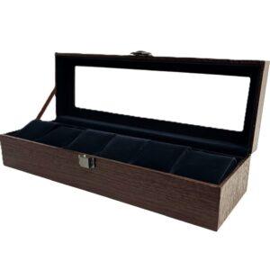 Cutie Depozitare și Organizare 6 Ceasuri | WZ485 | Maro