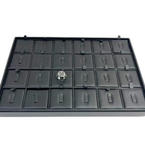 Cutie Premium pentru prezentarea inelelor - 24 de Compartimente WZ668