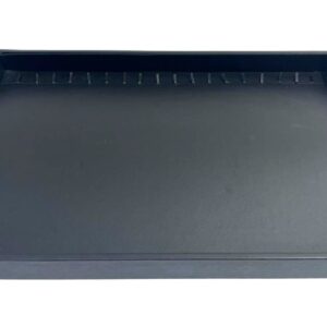 Tavă Prezentare 18 Brățări/Lanturi | Piele Ecologică Neagră | Display Elegant și Profesional