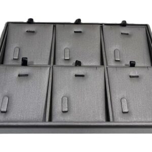 Tava Expozitie Bijuterii | Organizator Elegant cu 6 Compartimente WZ4457
