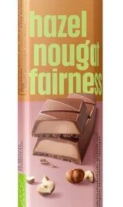 Baton de ciocolata bio si fairtrade Praline Noisette, 37.5g Gepa