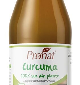 Suc bio de curcuma, 330ml Medicura