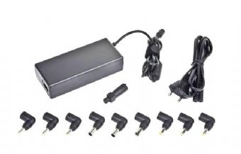 Alimentator Notebook Universal, tensiune intrare 100-240V 50-60 Hz si iesire: 15V-20 V max.4.5A, putere 90W, protectie supraincarcare si scurt-circuit, lungime cablu: 1.2m, Negru, GEMBIRD (NPA-AC1D)