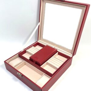 Cutie Bijuterii Premium „Gillian Jones” | Organizare Lux și Versatilitate