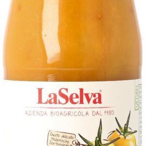 Piure bio de rosii galbene, 425g LaSelva