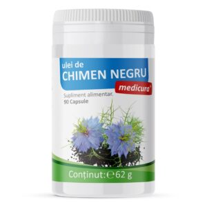 Ulei de chimen negru, 90 capsule Medicura