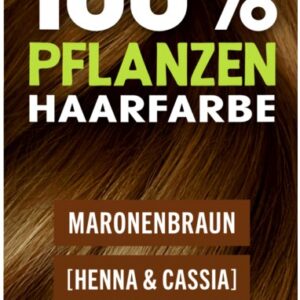 Vopsea BIO pentru păr Castaniu Maroniu Sante – 100% vegetală, fără amoniac (100g)