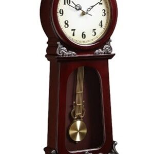 Ceas de Perete Decorativ cu Pendul Funcțional - Stil Rustic Autentic WZ934