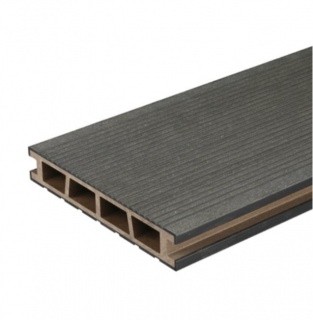 Deck WPC Bergdeck culoare negru BD10-BL 25x150x2400/3000/4000 mm