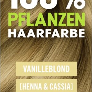 Vopsea BIO pentru păr 100% vegetal, Blond Vanilie, 100g, Sante