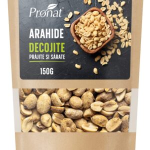 Arahide decojite prajite si sarate, 150g Pronat