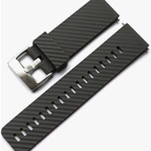 Curea Premium din Silicon High-Quality – Rezistență și Confort pentru Smartwatch-ul Tău (20mm, 22mm)