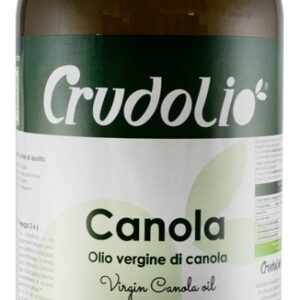 Ulei din seminte de rapita bio extravirgin, 1000ml Crudolio