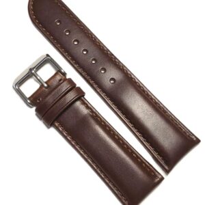 Curea Ceas „Earth Tone” – Piele Naturală Veritabilă, Maro Monocrom (18mm - 24mm)