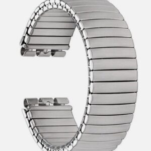 Brățară „Silver Flex” – Compatibilă Swatch 17mm și 19mm (Model Elastic)