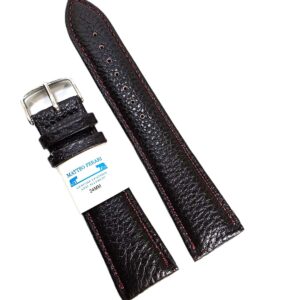 Curea Ceas Matteo Ferari – Piele Naturală Bizonată, Maro