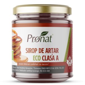 Sirop bio de artar, clasa A, 300g Pronat