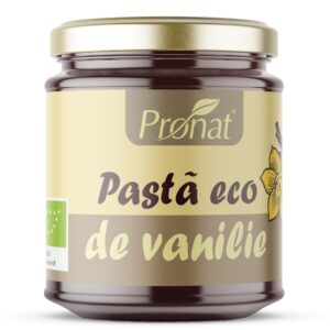 Pasta bio de vanilie 200g Pronat